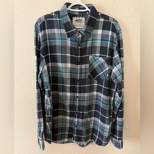 L/S Vans Plaid Button Down